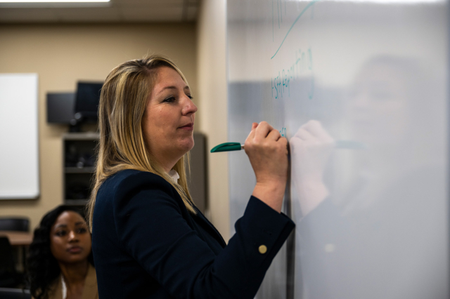 Writing on Board